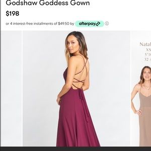 Beautiful bridesmaid dress